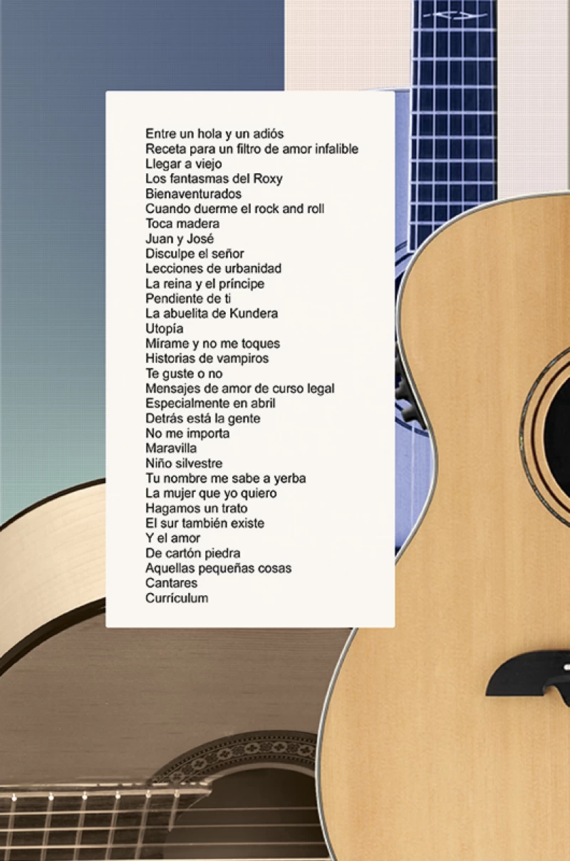 Álbum de Guitarra Fácil - No.255 - Joan Manuel Serrat