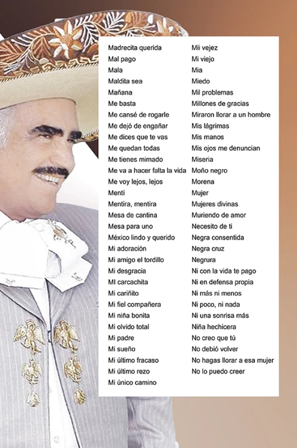 Colección Lo Que Canta No.64 - Vicente Fernández No.4