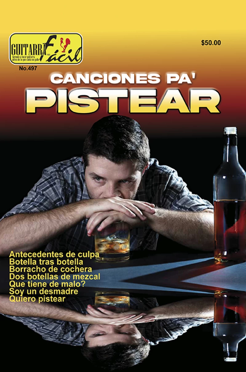 Álbum de Guitarra Fácil – No.497 - Canciones Pa' Pistear (Éxitos)