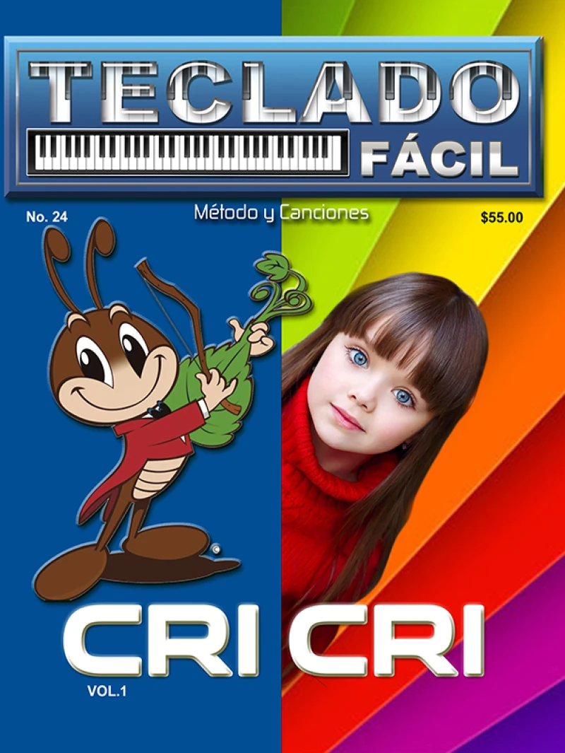 Teclado Fácil - No.24 - Cri Cri